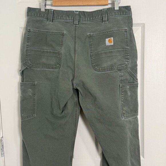 Carharrt Rugged Flex Relaxed Fit Jeans Mens 33x30.5 Double Front Utility Work Pa - Picture 4 of 16